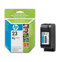 Image of HP HP 23 Tri-color Original Ink Cartridge 300 pages