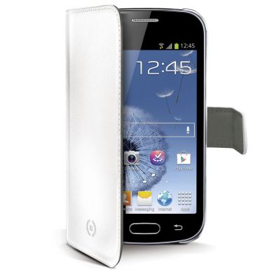 Image of Celly Celly Wallet Case Galaxy Trend White