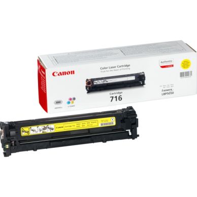 CANON Tonerkassett gul 1.500 sidor (716 Y)
