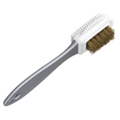 Image of Springyard Shoe brush for suede and nubuck, with brass bristles