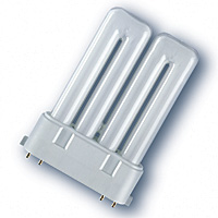 Image of OSRAM DULUX F 4-TUBE FLAT 4-PIN, 24 Watt / 830