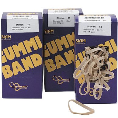 Gummiband nr.78 150x9,0mm, 110 st