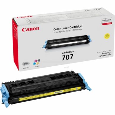 CANON Tonerkassett gul 2.000 sidor (CRT-707)