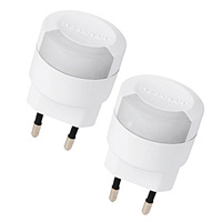 Image of MEGAMAN Night light ON/OFF 2-pack, 0.2 Watt