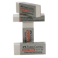 Image of Eraser FABER-CASTELL 20 pack