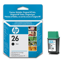 Image of HP HP 26 Large Black Original Ink Cartridge 790 pages