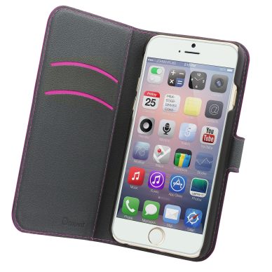 Image of Muvit Muvit Wallet 3-compartment iPhone 6 Pink