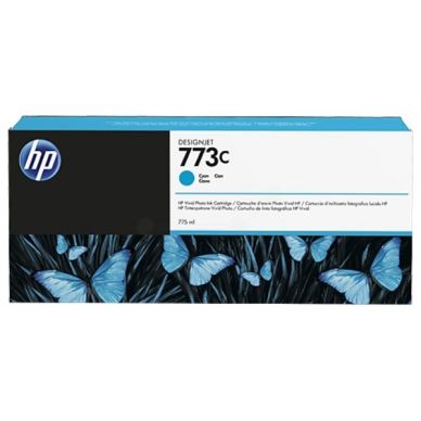 HP Bläckpatron cyan HP 773C, 775ml