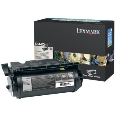 LEXMARK Tonerkassett svart 32.000 sidor, hög kapacitet, return