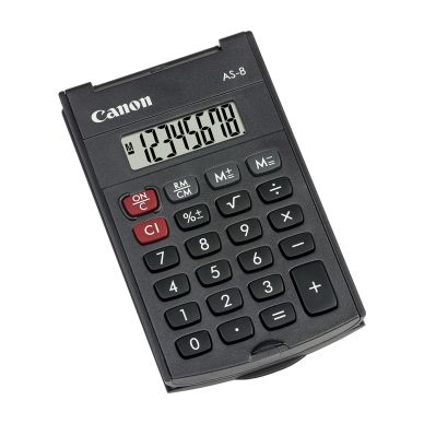 Image of Handheld calculator CANON AS-8 black