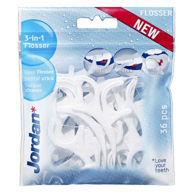 Image of Jordan 3-in-1 Flosser, 36-pack