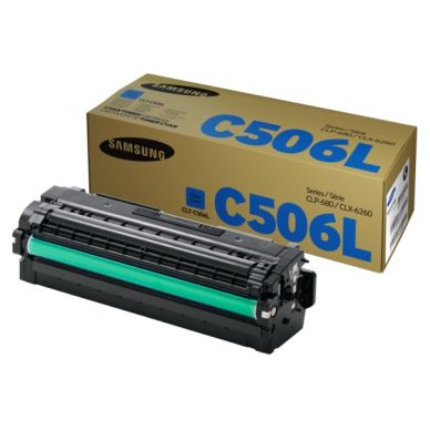 SAMSUNG Tonerkassett cyan, 3.500 sidor, hög kapacitet