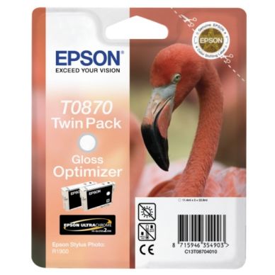 EPSON Bläckpatron gloss optimizer, 11 ml, 2-pack