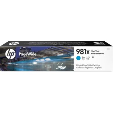HP Tonerkassett cyan (HP 981X), 10.000 sidor