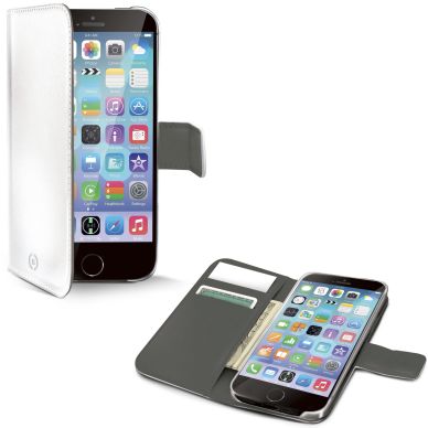 Image of Celly Celly Wallet Case iPhone 6 White