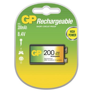 Image of GP BATTERIES GP 20R8H-UC1 / 9V / 8,4V
