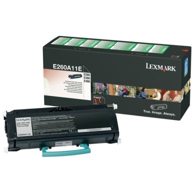 LEXMARK Tonerkassett svart 3.500 sidor return