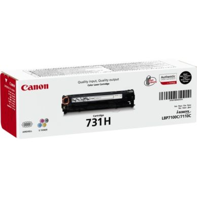 CANON Tonerkassett svart, 2.400 sidor, hög kapacitet (CRG 731H BK)