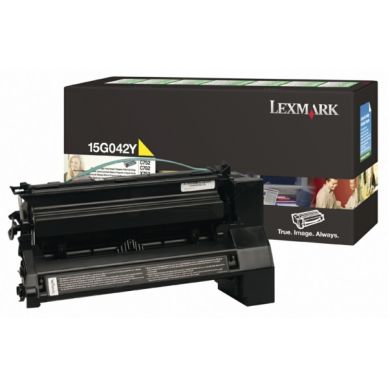 LEXMARK Tonerkassett gul 15.000 sidor return
