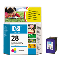 Image of HP HP 28 Tri-color Original Ink Cartridge