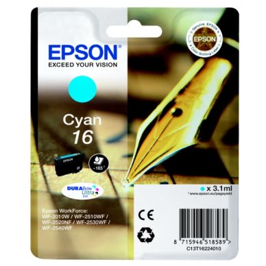 EPSON Bläckpatron cyan, 165 sidor