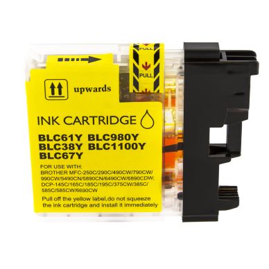 Image of Budgetink Ink Cartridge yellow, 650 pages
