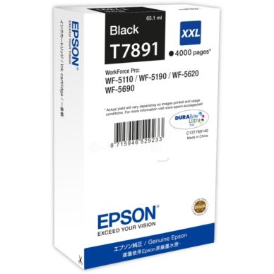 EPSON Bläckpatron svart 4.000 sidor