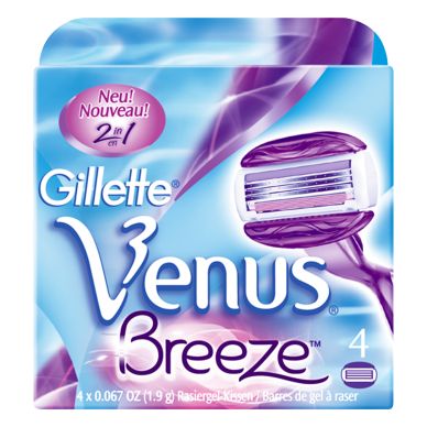 Image of Gillette Gillette Venus Breeze 4 cartridges