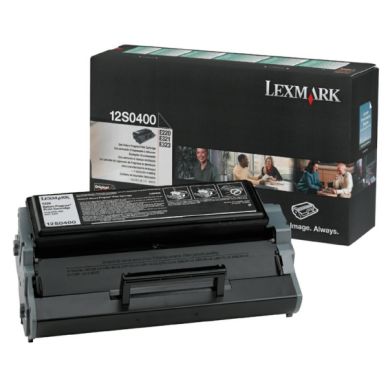 LEXMARK Tonerkassett svart 2.500 sidor return