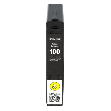 Image of LEXMARK Ink Cartridge yellow No 100, Return