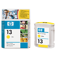 Image of HP HP 13 Yellow Original Ink Cartridge 1260 pages