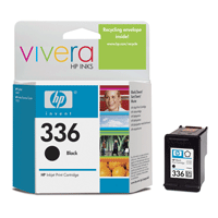 Image of HP HP 336 Black Original Ink Cartridge, 5 ml