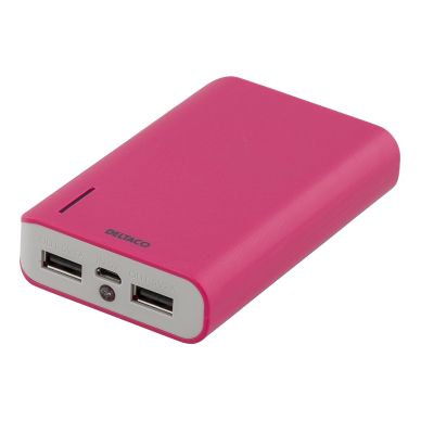 DELTACO DELTACO Power bank, 6000mAh, ficklampa