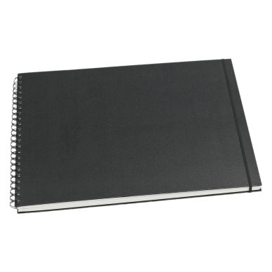 Image of Sketchbook GRIEG A3 landscape 150g black