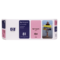Image of HP Ink Cartridge light magenta No 81 680 ml Dye