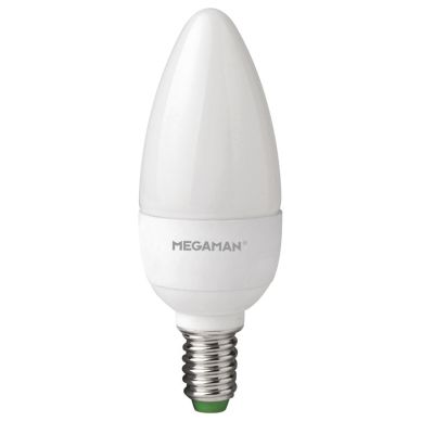 Image of MEGAMAN LED Candle B35, opal, 3.5 Watt