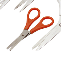 Image of Office scissors 15 cm orange