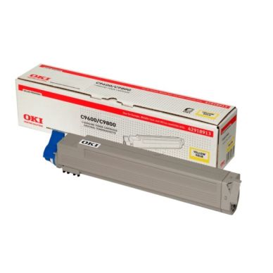OKI Tonerkassett gul 15 000 sidor