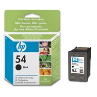 Image of HP HP 54 Black Original Ink Cartridge, 600 pages