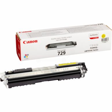 CANON Tonerkassett gul 1.000 sidor (CRG 729)