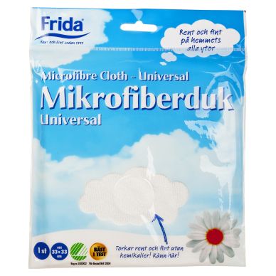 Image of FRIDA Microfibre cloth allround 33x33 cm