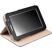 Image of Krusell Luna Tablet Case, imitation leather cover for Galaxy