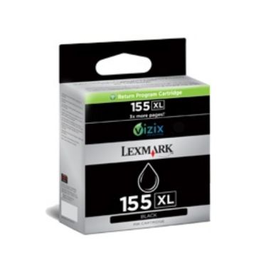 LEXMARK Bläckpatron svart Nr 155XL, High Yield, Return