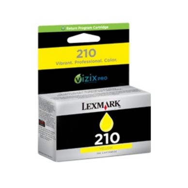 LEXMARK Bläckpatron gul, 500 sidor, Return