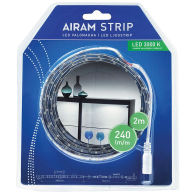 Image of AIRAM LED Strip 1m white IP44, 4.8 Watt