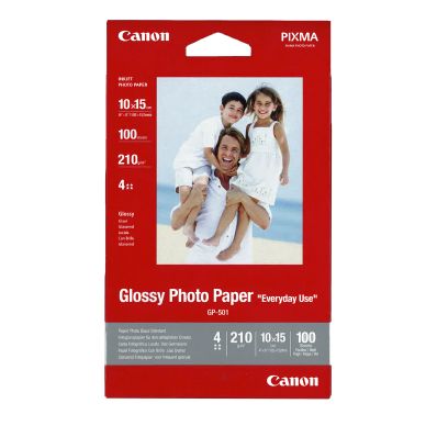 Image of CANON Photo Paper Glossy 4x6&quot; 100Sht 210g