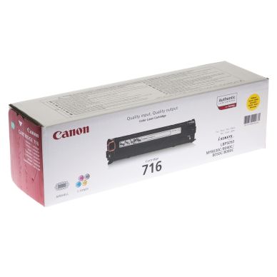 Image of CANON Toner cartridge yellow 1,500 pages (716 Y)