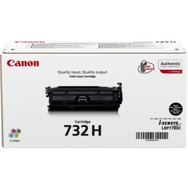 CANON Tonerkassett svart, 12.000 sidor (CRG 732H BK)