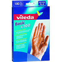 Image of Vileda Vileda basic 100 disposable gloves