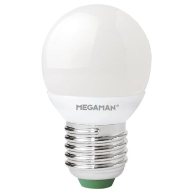 Image of MEGAMAN LED Globe P45, opal, 3.5 Watt
